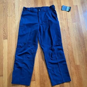 NWT Blauer Uniform Blue Pants side stripe Sz 38 Reg 8666MSP